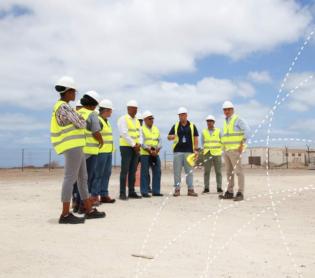 Bastonário da OECV, Engenheiro Carlos Monteiro de visita à ilha do Sal 